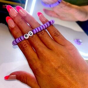 Handmade Olivia Rodrigo bracelet.